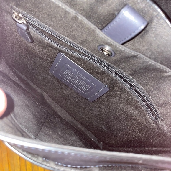 Coach Map Bag in Midnight Blue - Picture 5 of 10